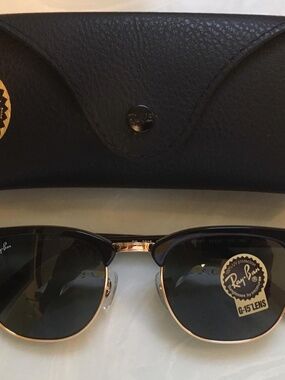 Ray Ban Clubmaster Sunglasses RayBan RayBans Ray-Ban Clubmasters Sun Glasses New
